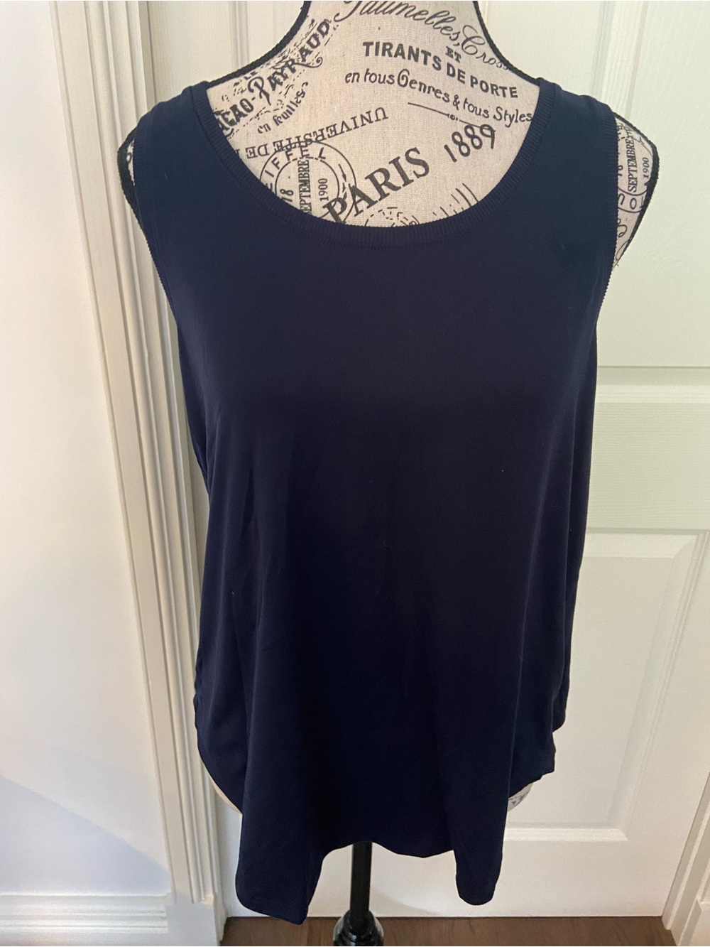 Hyba Essentials Navy Active Tank Top – Size Medium